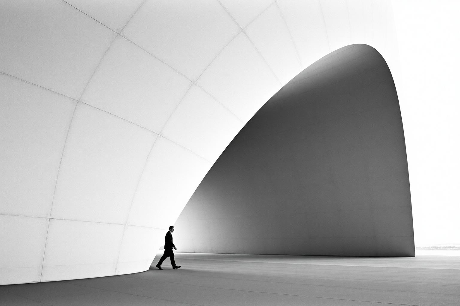 Arquitectura escultural moderna, símbolo de la infraestructura TEPKIA